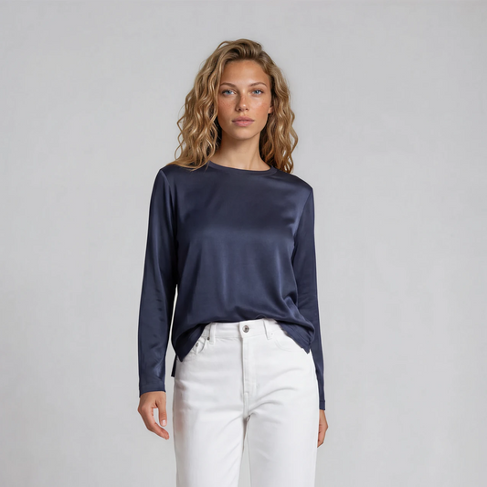 BLUSA IN RASO